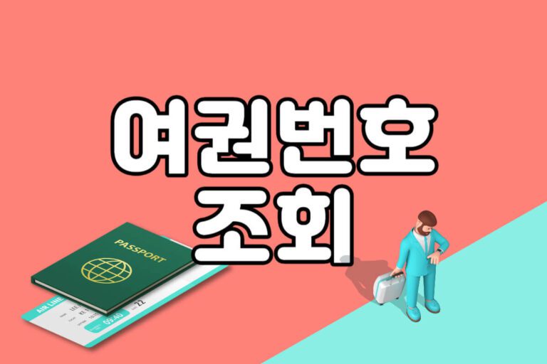 여권번호 조회